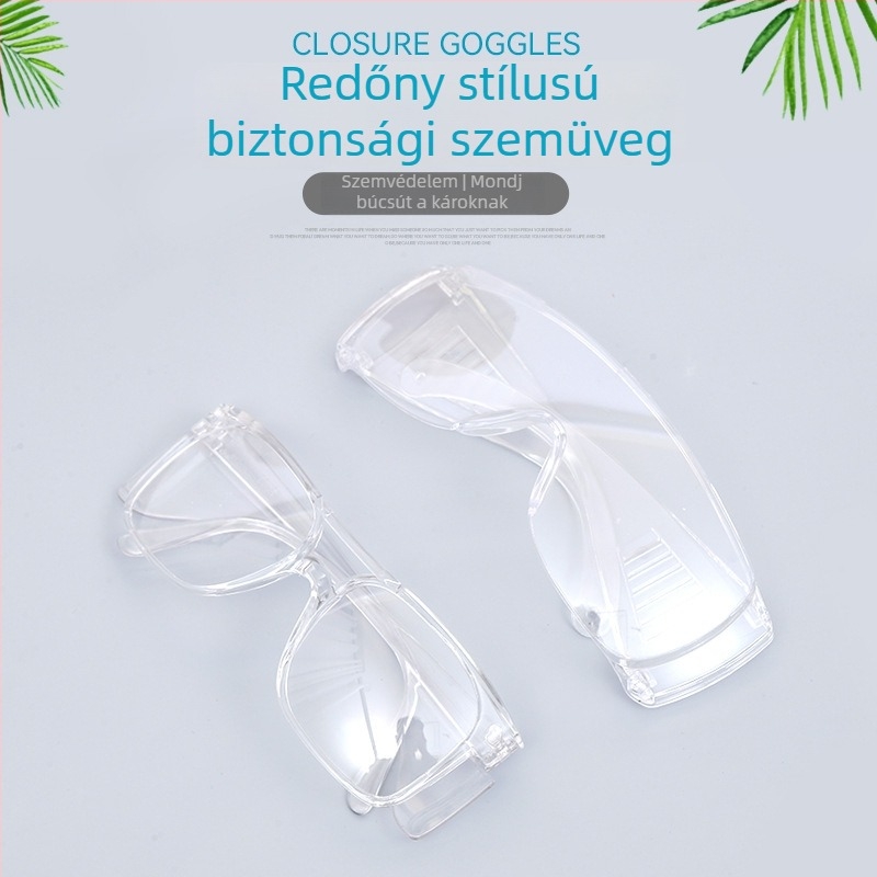 Védő szemüveg megerősített lencsékkel, ütésálló, HD éles látás