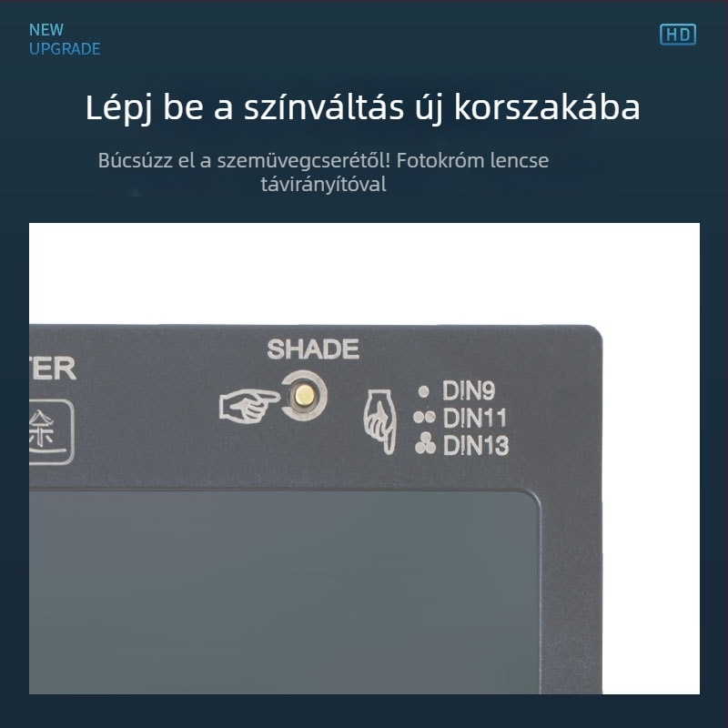 Automatikus sötétítésű hegesztő szemüveg, szemvédelem és anti‑reflexiós szűrő