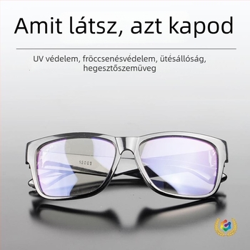 Ívhegesztő szemüveg, anti‑glare, átlátszó lencsék, UV védelem