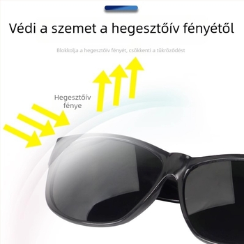 Hegesztő védő szemüveg, anti-ív, uniszex