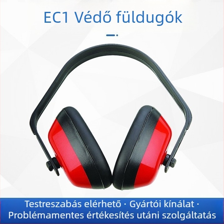 Ipari szintű fejre viselt zajcsökkentő fülvédő