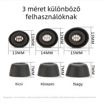 Szilikon fülillesztékek Huawei FreeBuds Pro-hoz