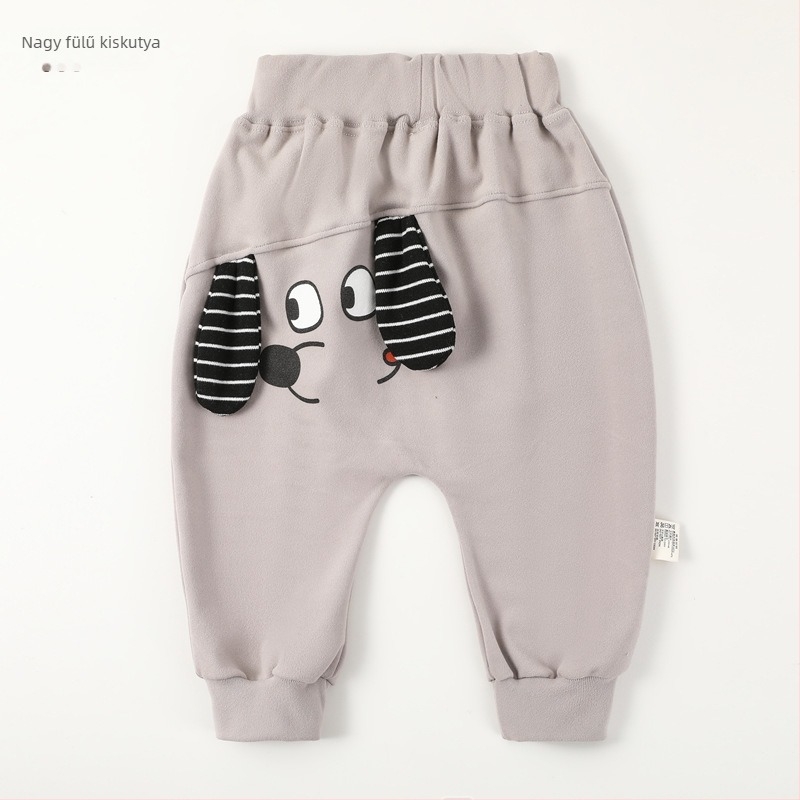 Baba PP nadrágok, kényelmes meleg hosszúnadrág gyerekeknek, poliészter-spandex keverék