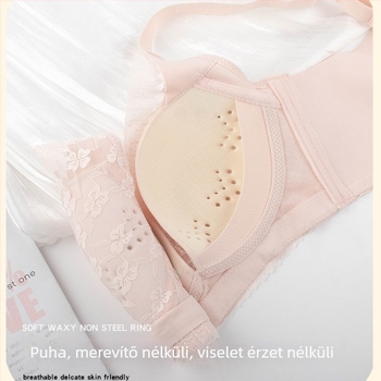 Varrás nélküli nyári melltartó nagy mellekhez, ultra vékony, anti-lógás, összegyűjti az oldal melleit