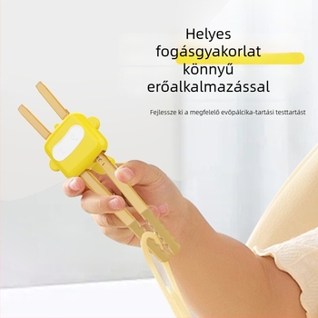 PPSU gyermek tanuló evőpálcikák, állítható, 1–6 éveseknek