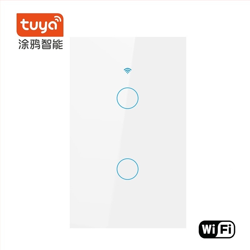 WiFi okos kapcsoló, egypolusú, neutrál nélkül, alkalmazás- és távoli hangvezérlés