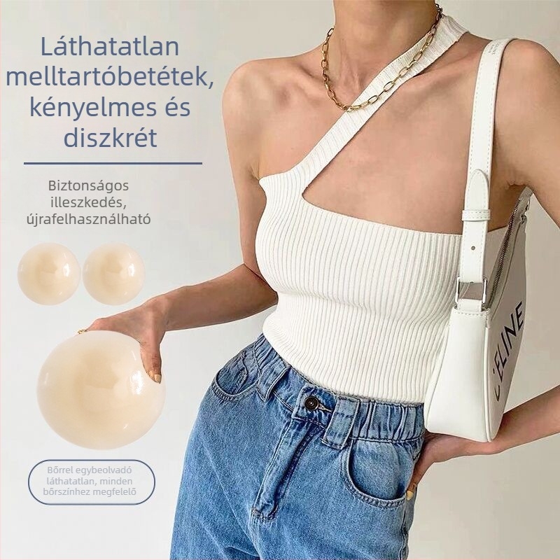 Pei Ya szilikon mellbimbó tapaszok – láthatatlan, vékony, kör alakú melltakaró