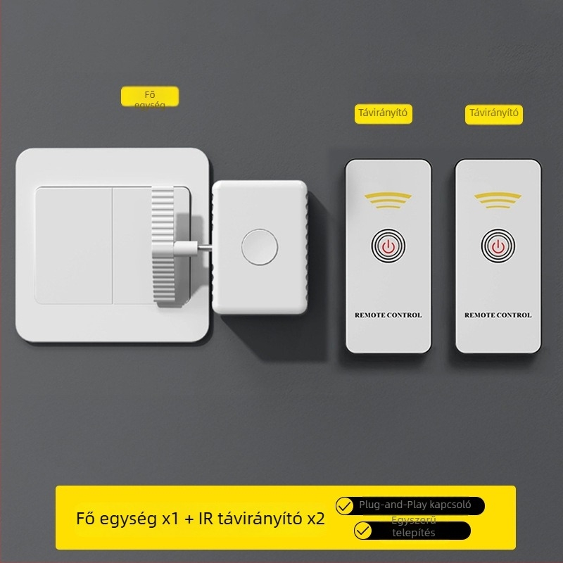 Automatikus vezeték nélküli világításkapcsoló kollégiumhoz