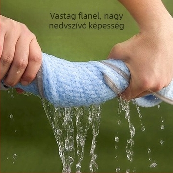 Háziállatok számára ultrafin rostból készült nedvszívó törölköző, gyors száradás, nagy méret, kutyák és macskák számára, alkalmas kis- és közepes testű ebeknek