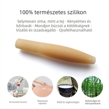 Szilikonból készült, légáteresztő mellbimbóvédők és emelő párnák, láthatatlan melltartó