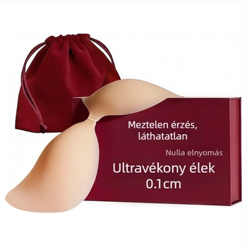 Szilikon mellpadok mangó formájú macskafüllel, láthatatlan melltartó esküvői ruhához, bimbóvédő, összegyűjtés és csúszásmentes