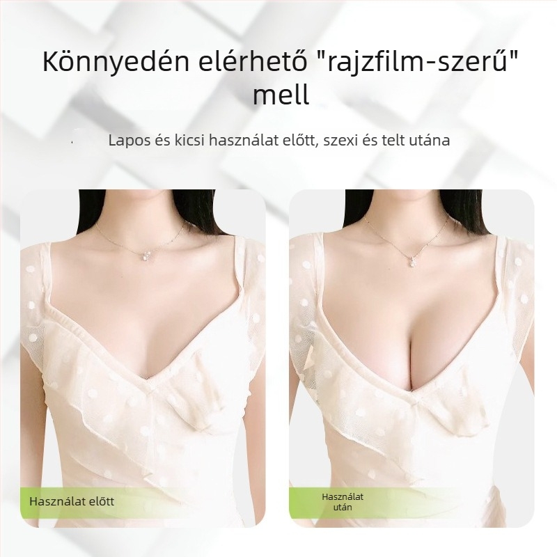 Szilikon mellpadok mangó formájú macskafüllel, láthatatlan melltartó esküvői ruhához, bimbóvédő, összegyűjtés és csúszásmentes