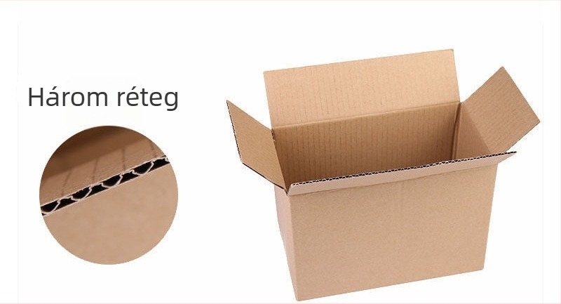 Egyedi három- és ötrétegű, extra kemény hullámkarton költöztető doboz