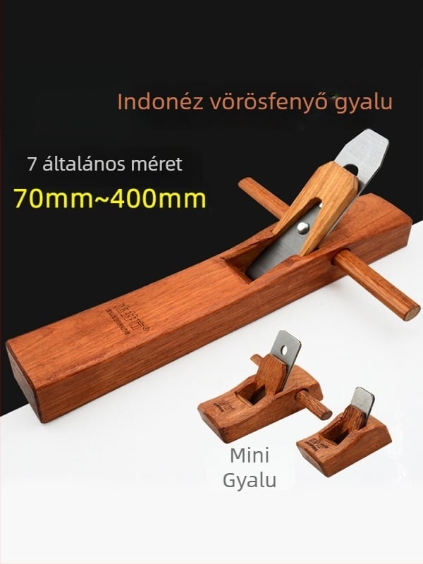 Indonéz kézi planer faanyag-kezelésére – DIY asztalos szerszámkészlet