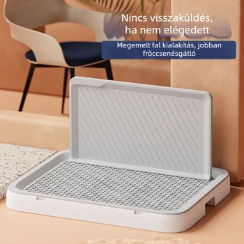 Műanyag kutyatoalett nagy hálóval – háziállatok számára, különböző méretek