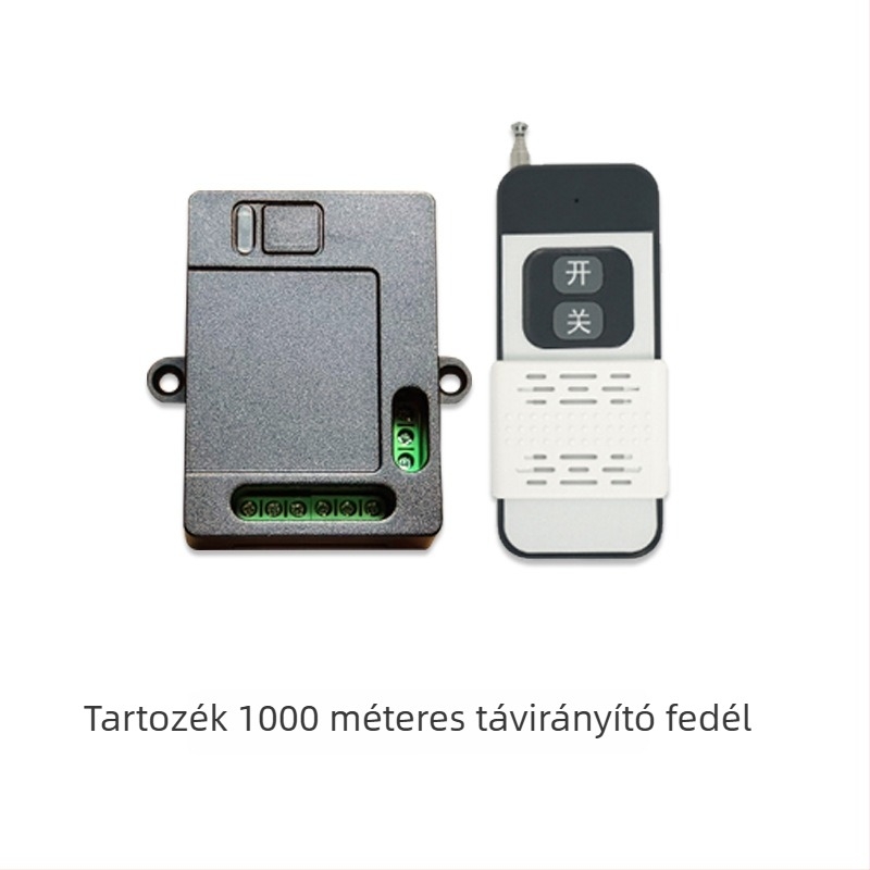 12V/24V kétirányú vezeték nélküli vezérlő a teleszkópos rúd motorjához, előre/ hátra, toló- és húzórúddal, guruló kapuhoz, 433 MHz