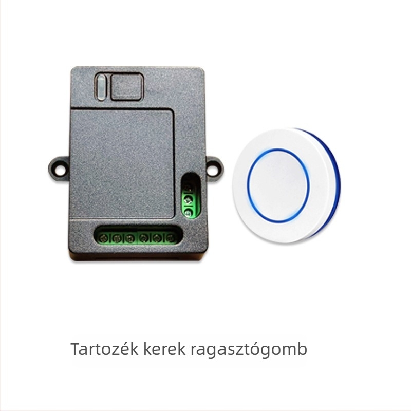 12V/24V kétirányú vezeték nélküli vezérlő a teleszkópos rúd motorjához, előre/ hátra, toló- és húzórúddal, guruló kapuhoz, 433 MHz