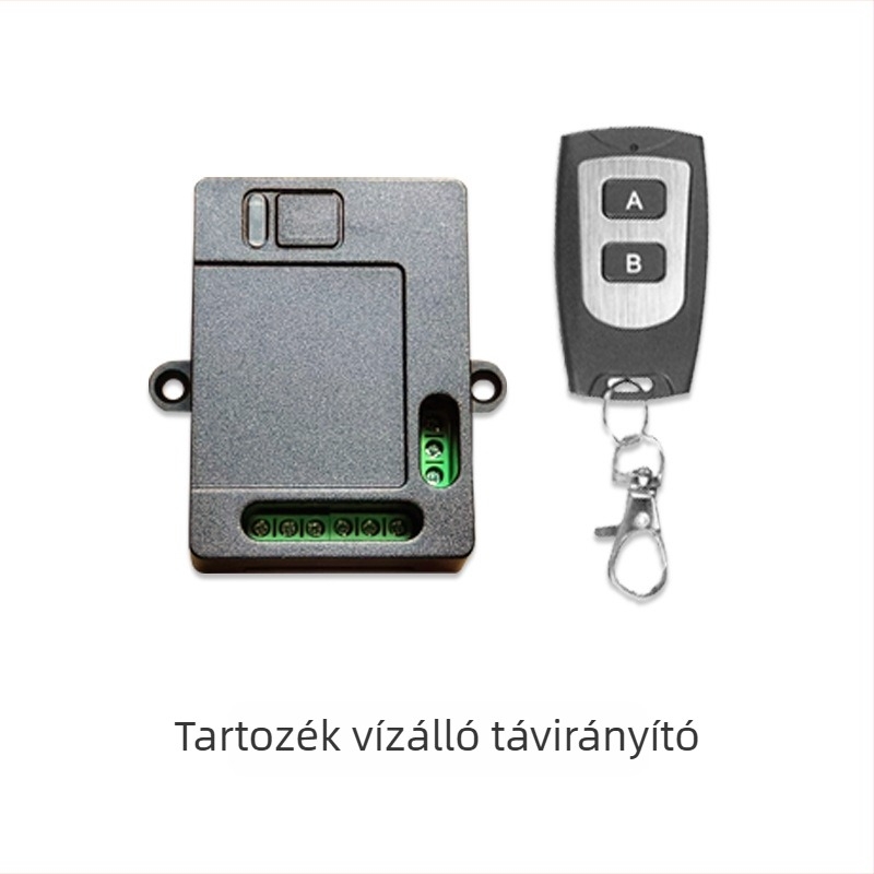 12V/24V kétirányú vezeték nélküli vezérlő a teleszkópos rúd motorjához, előre/ hátra, toló- és húzórúddal, guruló kapuhoz, 433 MHz