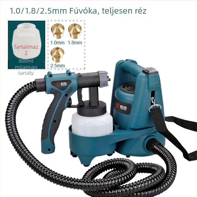 Elektronikus latex festék permetező pisztoly