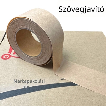 Vizesen aktivált kraft papír szalag, nagy viszkozitású, keretezéshez, kínai festményekhez és akvarellhez, írható