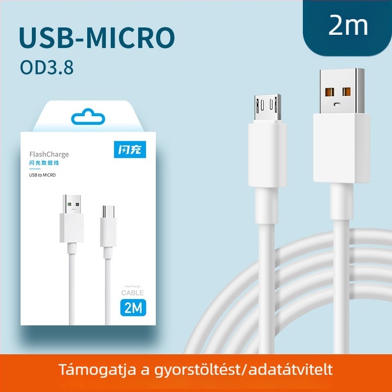 Új hajlításálló Type-C töltőkábel gyors töltéshez, 100W tiszta réz, TPE-szilikon tapintás, adatátvitel