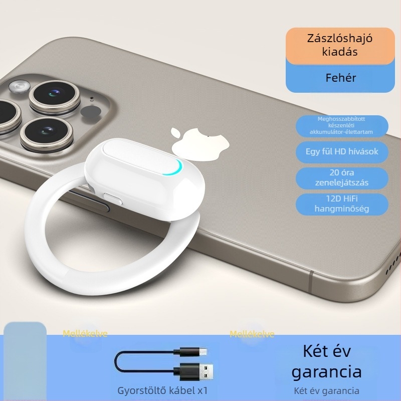 F9 Bluetooth fülhallgatók, forgatható fülhurok, vezeték nélküli, nyitott fülű sportfülhallgatók, hosszú üzemidő