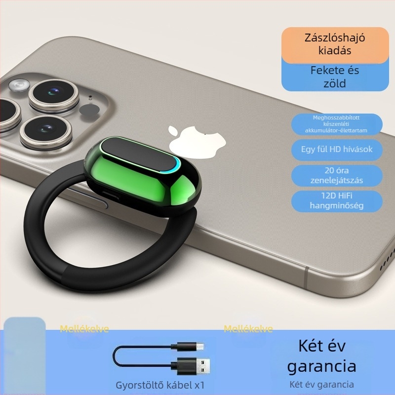 F9 Bluetooth fülhallgatók, forgatható fülhurok, vezeték nélküli, nyitott fülű sportfülhallgatók, hosszú üzemidő