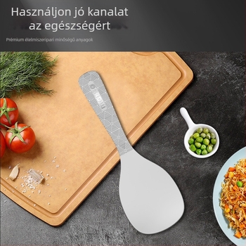 Titánból készült tapadásmentes rizsskanál – extra vastag, háztartási használatra