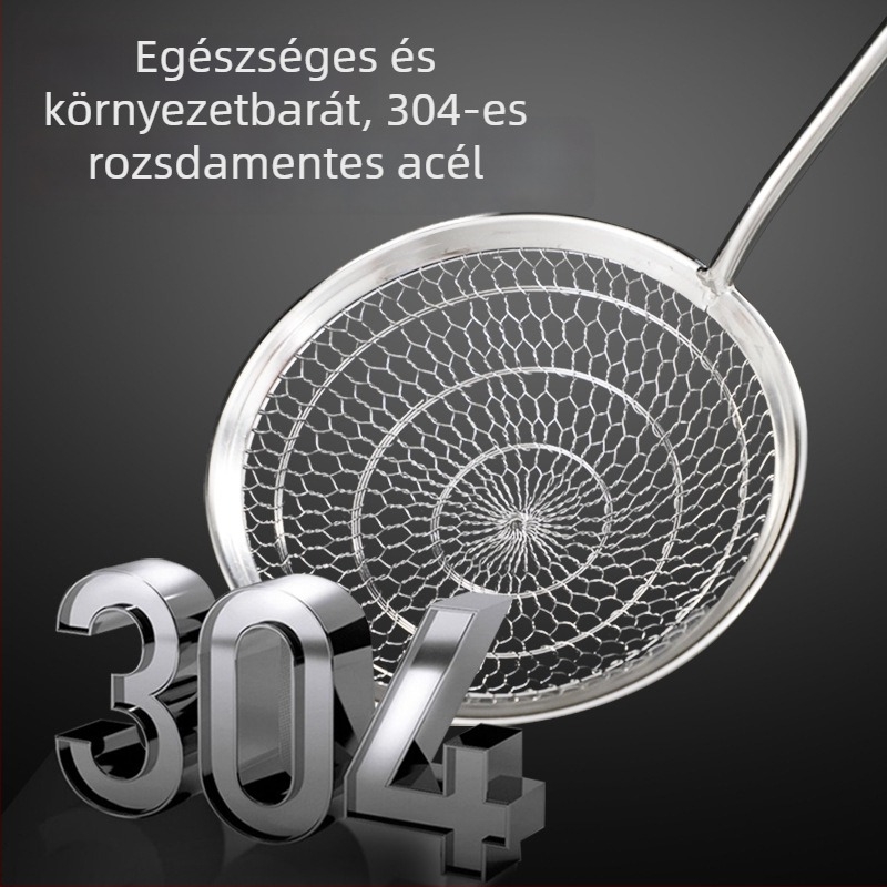304 rozsdamentes acél, kézzel szövött konyhai szűrő finom hálóval dumplingshoz