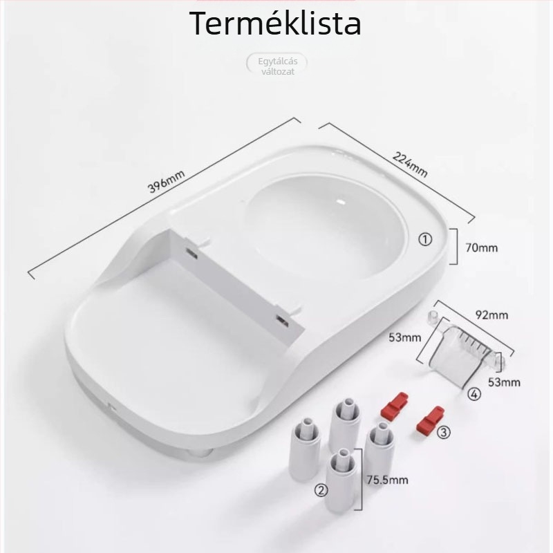Homan intelligens emelt etetőállvány macskáknak — kompatibilis Real automata etetővel, időzített és adagolt etetés.