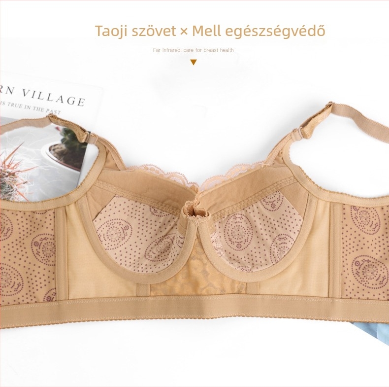Párnázás nélküli vékony női melltartó formázáshoz — összegyűjti és megemeli a melleket, állítható