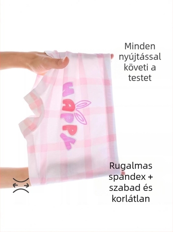 Lányoknak készült pamut boxer-shorts, új modell, 95% pamut + 5% elasztán, középmagas derék, kényelmes viselet 3–8 éves gyerekeknek