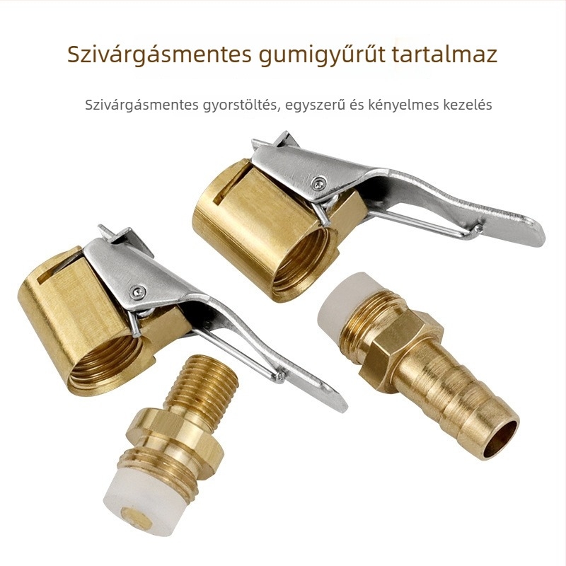 Fúvópumpa adapter nyílása gumiabroncsokhoz, autópumpa csatlakozó és légcső átalakító