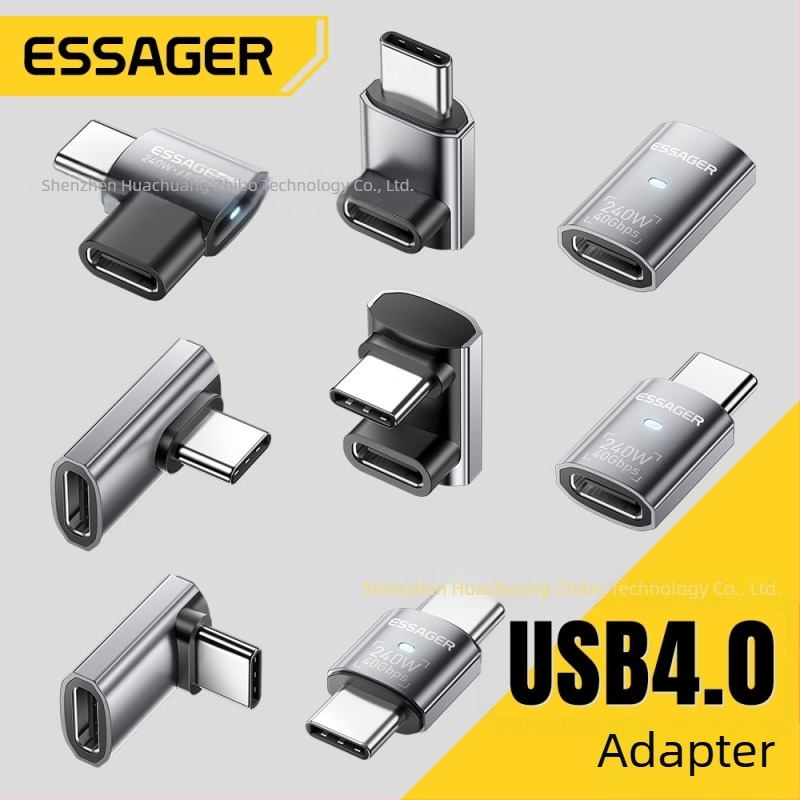 Essager Fantázia sorozat USB4.0 adapter, többfunkciós PD240W gyors töltés és 40Gbps adatátvitel