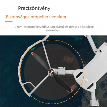 Brdrc Propellervédő gyűrű DJI Mini 3 Pro‑hoz — ütközésvédő gyűrű és lapátvédő sapka
