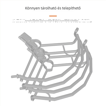Brdrc Propellervédő gyűrű DJI Mini 3 Pro‑hoz — ütközésvédő gyűrű és lapátvédő sapka