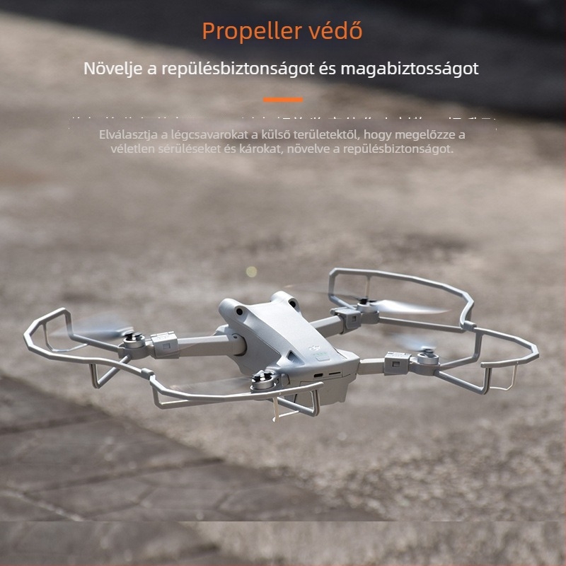 Brdrc Propellervédő gyűrű DJI Mini 3 Pro‑hoz — ütközésvédő gyűrű és lapátvédő sapka