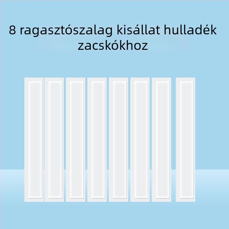 Nagy ürülékgyűjtő zacskók, 30x30 cm, tekercs típus, vastagított PE