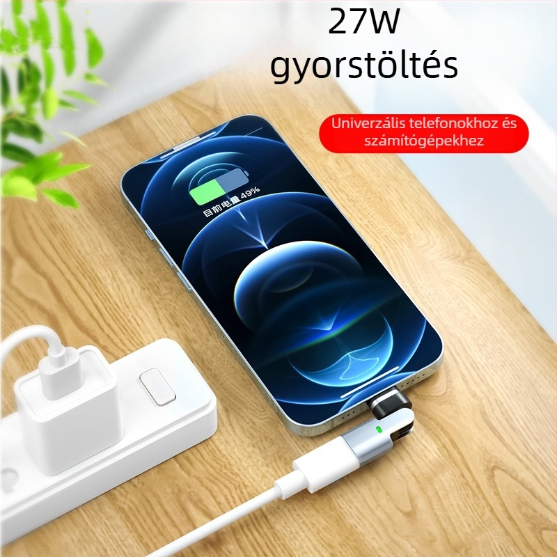 120W forgó gyors töltésű mágneses adapter notebookokhoz, telefonokhoz, számítógépekhez és iPadekhez