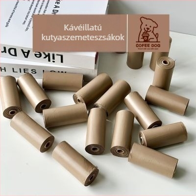 Coffee Puppy Kisállat-hulladék zacskók – Vastagított kutyaürülék zacskók és macskaalom zacskók, tisztításra