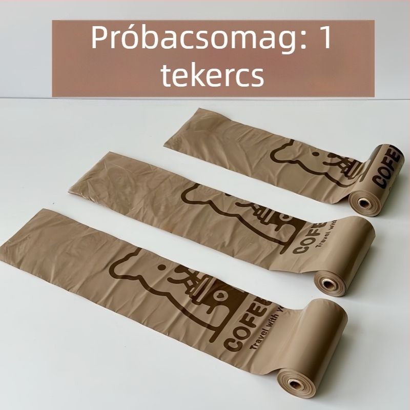 Coffee Puppy Kisállat-hulladék zacskók – Vastagított kutyaürülék zacskók és macskaalom zacskók, tisztításra
