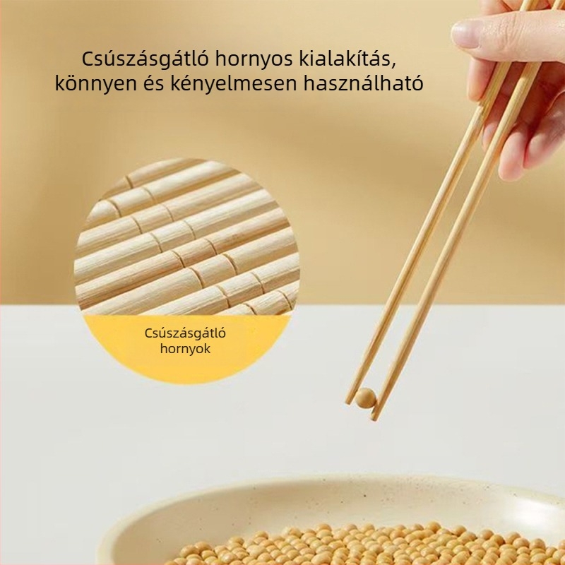 Clean energy egyszer használatos bambuszos evőpálcikák, egyenként csomagolva, 22 cm, 30 pár csomagolásban, modell 7136