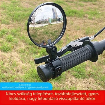 Állítható domború hátsó tükör kerékpárokhoz és elektromos kerékpárokhoz, univerzális hegymászó kerékpárokhoz