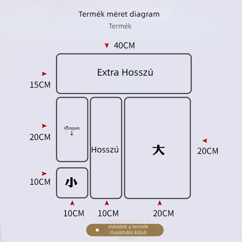 Fiókos asztali tároló doboz, szekrényhez és konyhai eszközökhöz, osztott rekeszek, helytakarékos tárolás