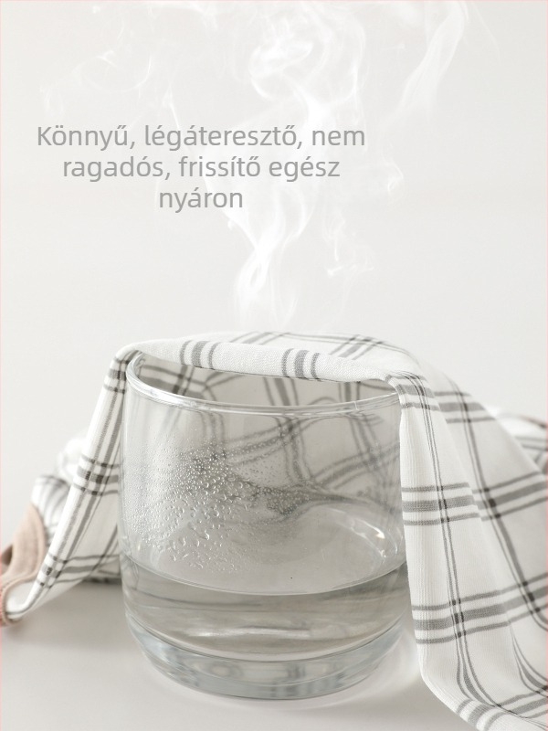 Koreai stílusú baba nyári pamut két darabos szett: rövid ujjú felső és rövidnadrág, 0–12 hónaposaknak