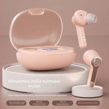 TWS vezeték nélküli Bluetooth fülhallgatók játékokhoz, sztereó hangzás, hosszú akkumulátor-üzemidő
