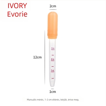Alderley Bébi cseppentő víz- és gyógyszeradagoláshoz, mérő skálával, F103