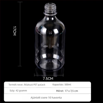 500 ml-es függő macska vízadagoló palack
