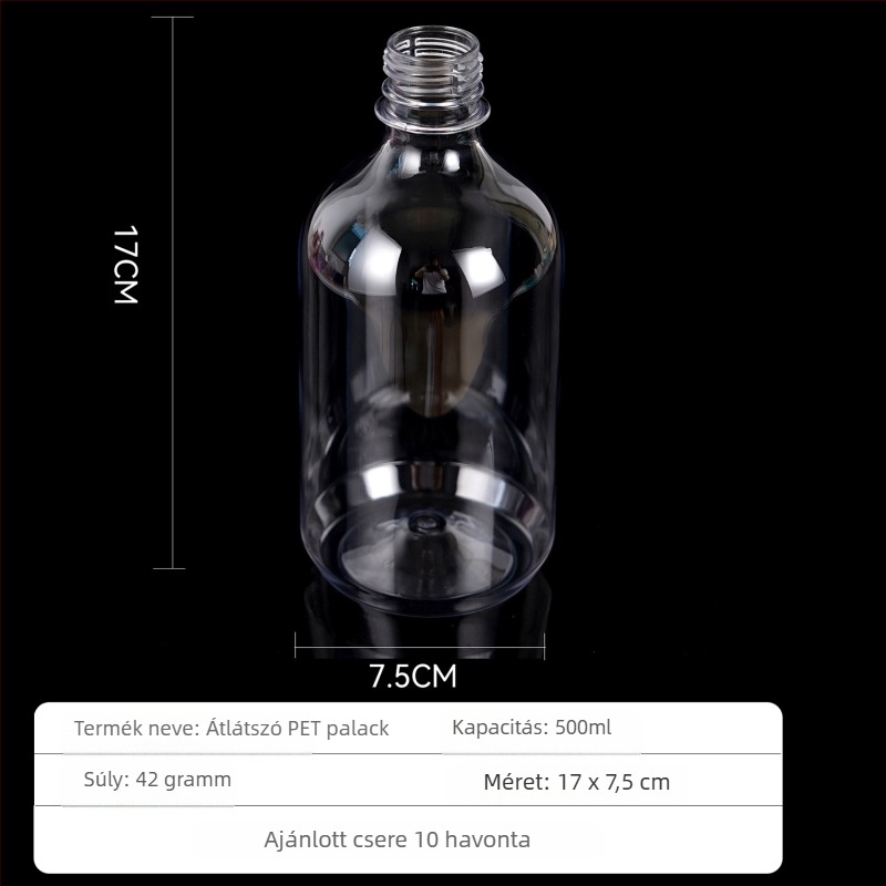 500 ml-es függő macska vízadagoló palack