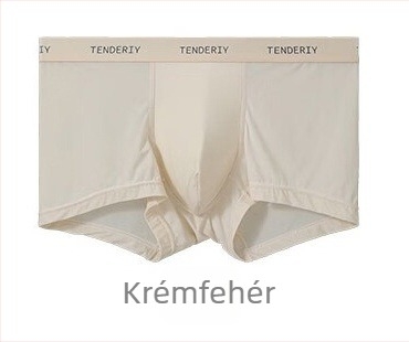 Nyári Ice Silk férfi boxeralsó – hűsítő, könnyű, légáteresztő, plusz méret